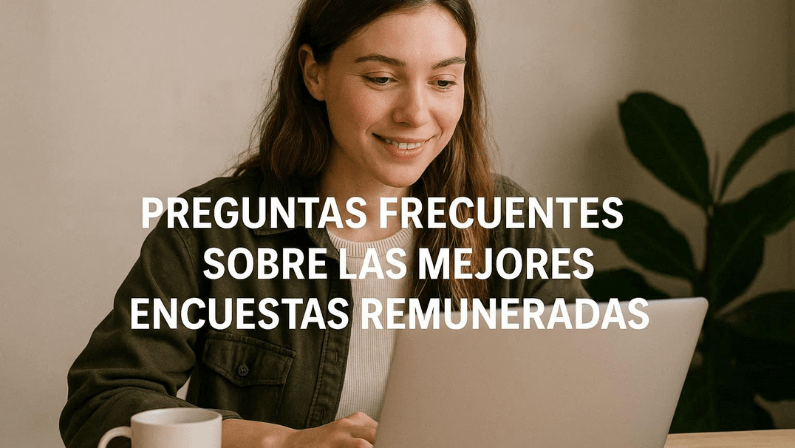 Preguntas frecuentes sobre las mejores encuestas remuneradas