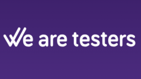 Imagen del logo de We Are Testers una de las mejores paginas para hacer encuestas remuneradas